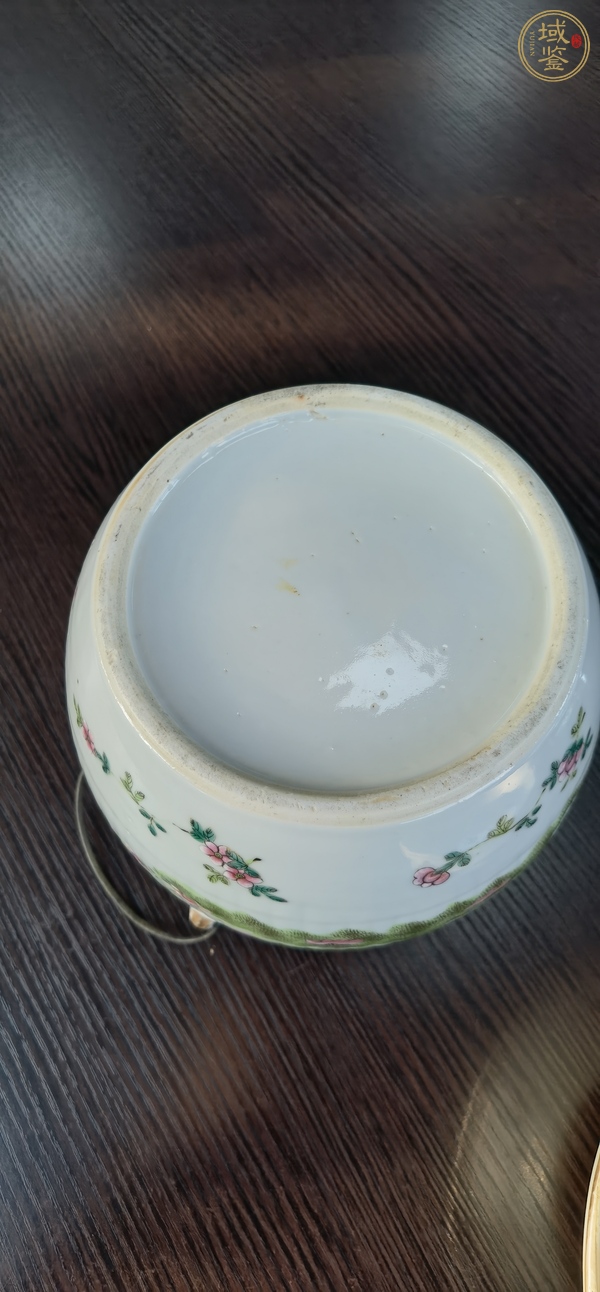 古玩陶瓷粉彩蓋罐真品鑒賞圖
