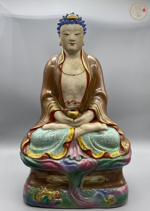 古玩釋迦摩尼佛塑像真品鑒賞圖