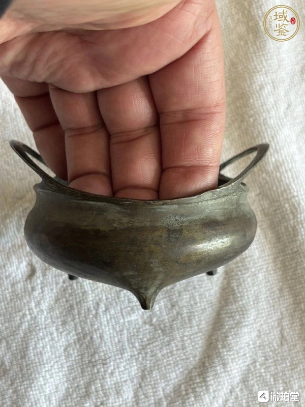 古玩銅器銅爐真品鑒賞圖