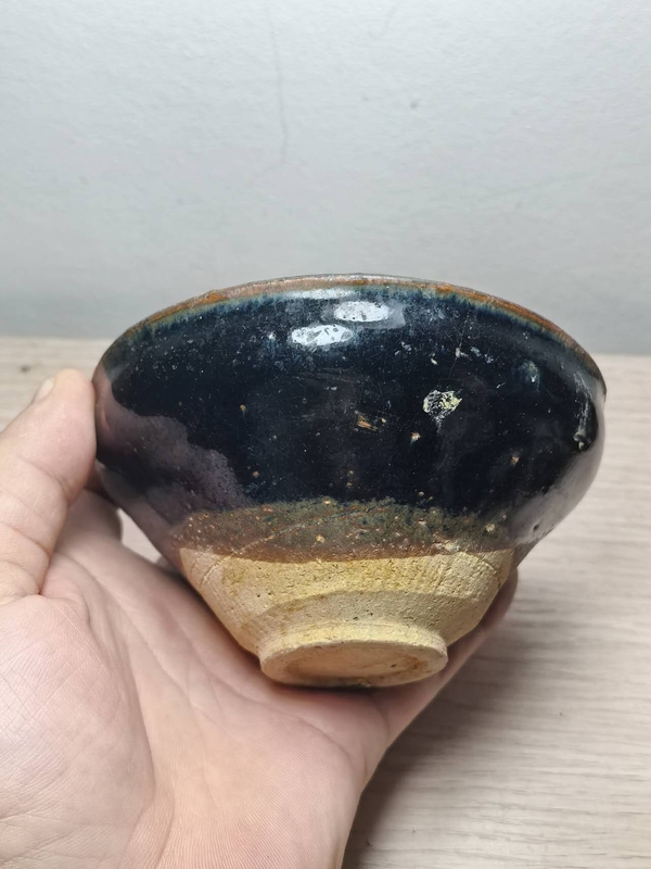 古玩陶瓷南宋福清窯束口盞拍賣，當前價格299元