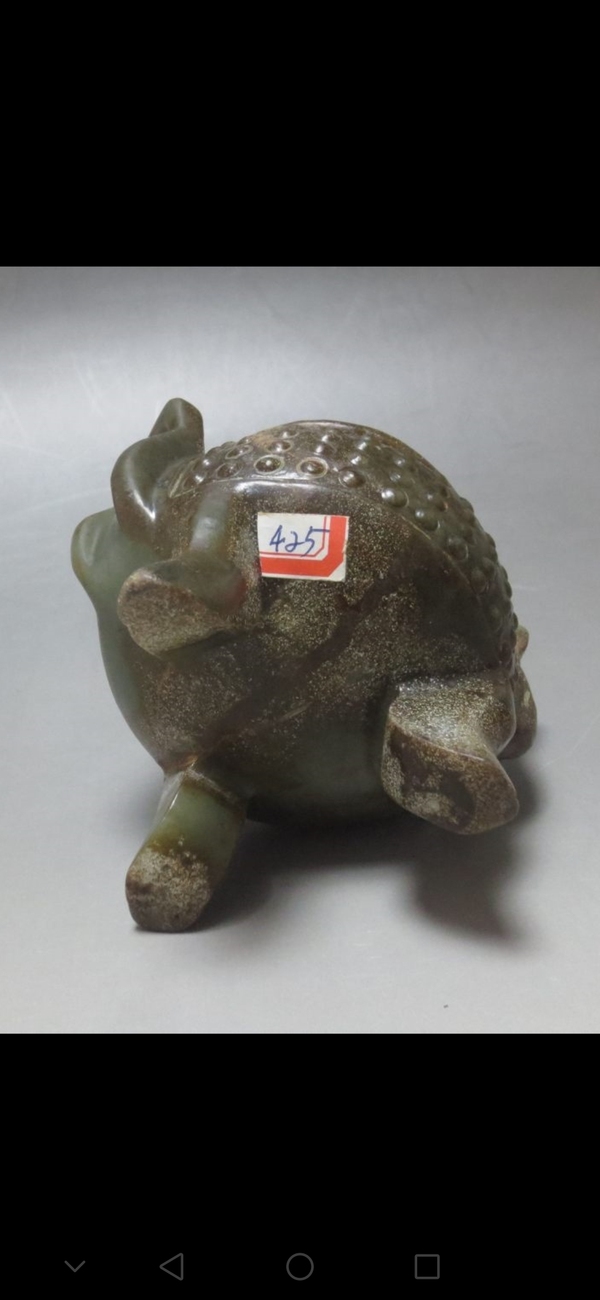 古玩玉器和田玉雕仿古“玉爐”拍賣，當前價格1288元