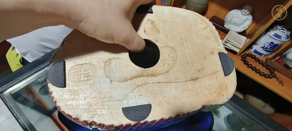 古玩陶瓷彌勒佛塑像真品鑒賞圖