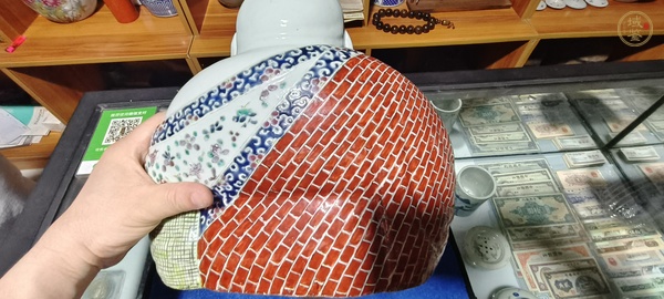 古玩陶瓷彌勒佛塑像真品鑒賞圖