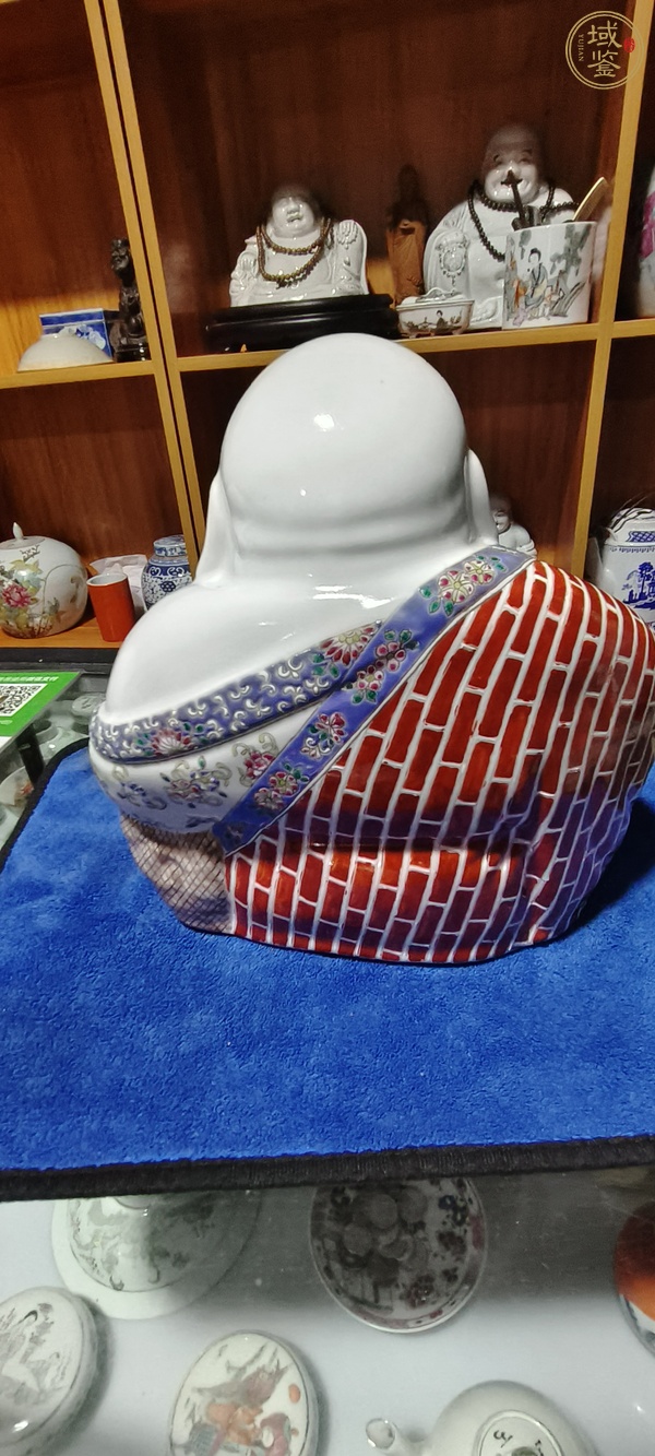 古玩陶瓷袈裟羅漢真品鑒賞圖