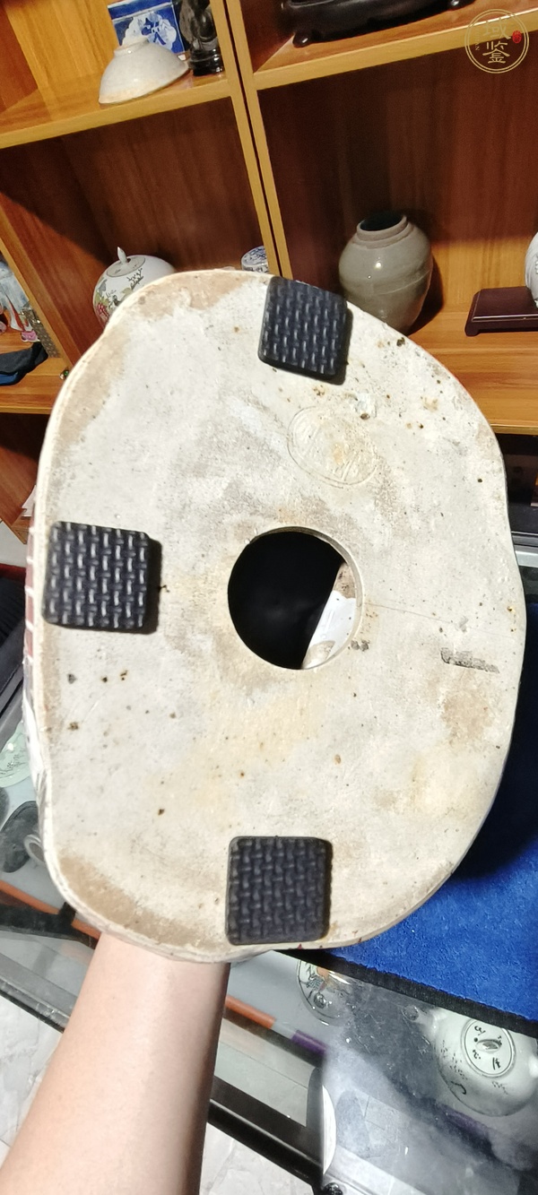 古玩陶瓷袈裟羅漢真品鑒賞圖