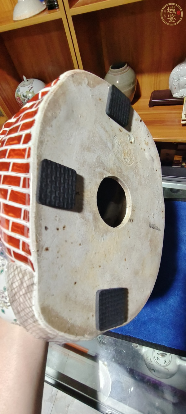 古玩陶瓷袈裟羅漢真品鑒賞圖