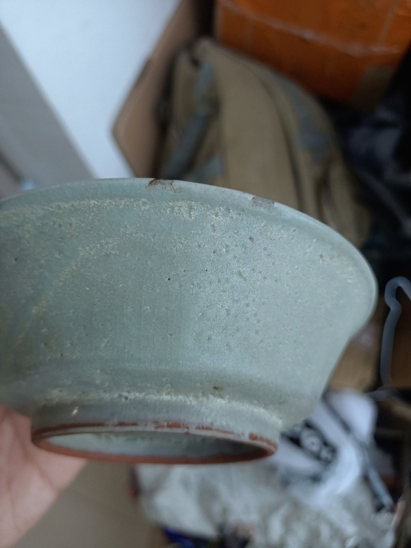 古玩陶瓷【無(wú)托實(shí)拍】龍泉青瓷水洗拍賣(mài)，當(dāng)前價(jià)格888元