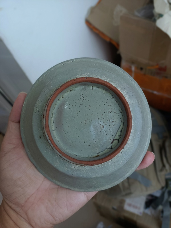 古玩陶瓷【無(wú)托實(shí)拍】龍泉青瓷水洗拍賣(mài)，當(dāng)前價(jià)格888元