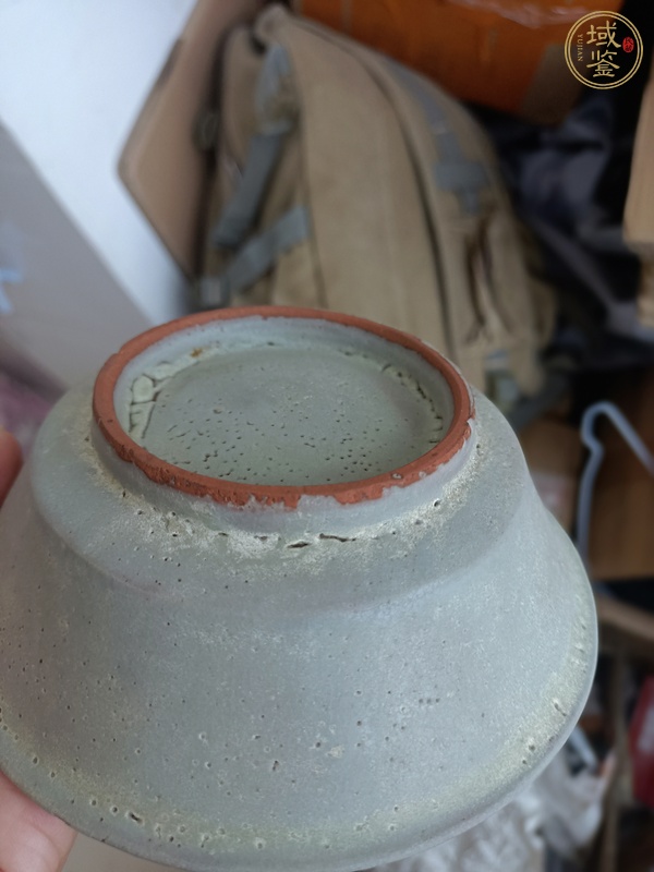 古玩陶瓷龍泉青瓷水洗真品鑒賞圖