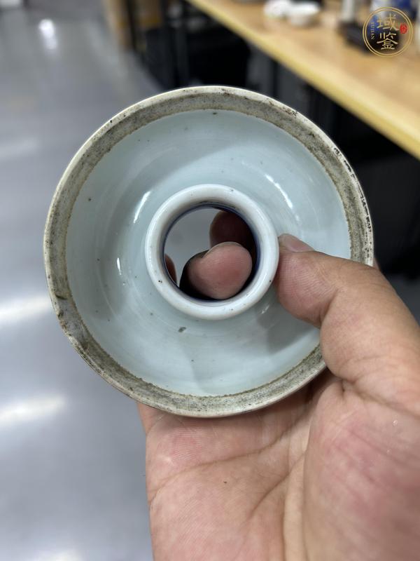 古玩陶瓷朝珠盒蓋子真品鑒賞圖