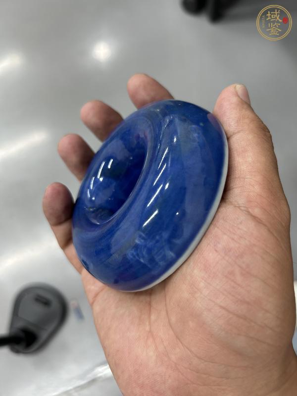 古玩陶瓷朝珠盒蓋子真品鑒賞圖