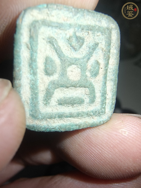 古玩銅器銅押印真品鑒賞圖