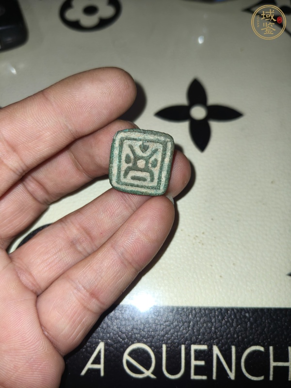 古玩銅器銅押印真品鑒賞圖