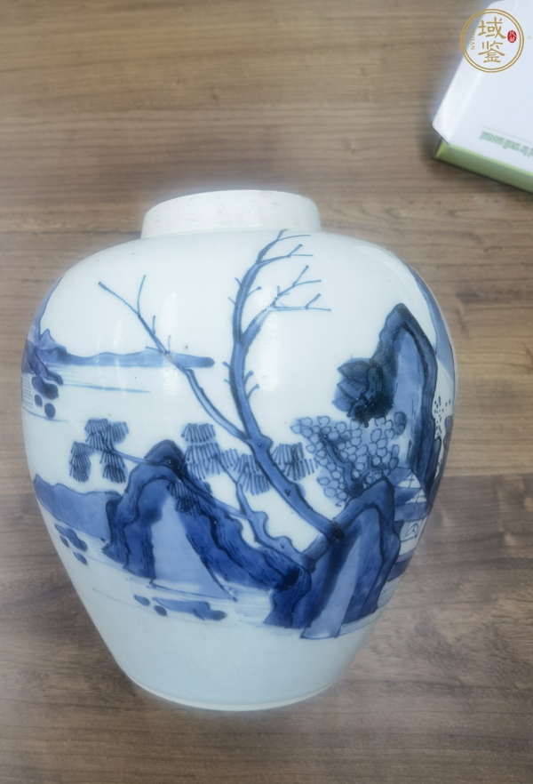 古玩陶瓷青花罐真品鑒賞圖