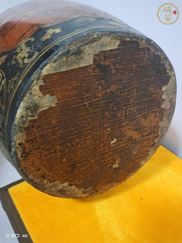 古玩陶瓷清末民國(guó)人物瓶真品鑒賞圖