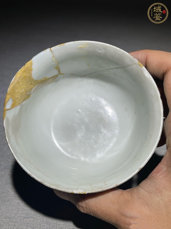 古玩陶瓷藍釉杯真品鑒賞圖