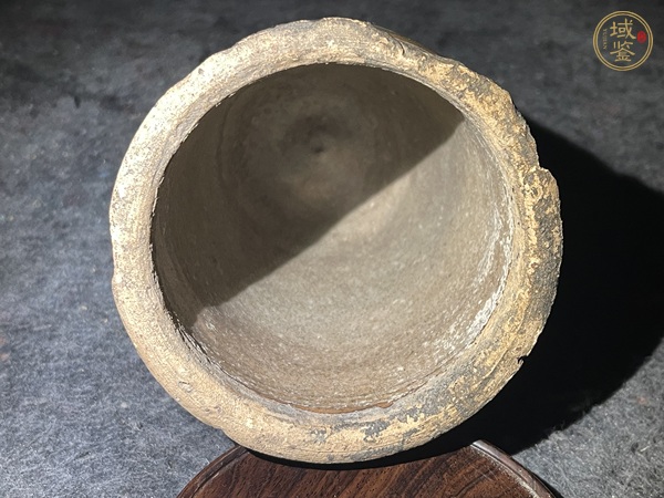 古玩陶瓷茶葉末釉罐真品鑒賞圖