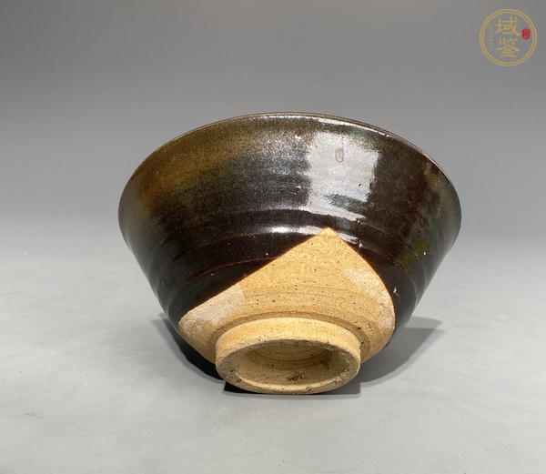 古玩金元時期褐釉碗真品鑒賞圖