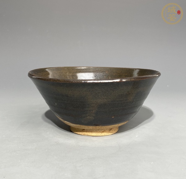 古玩陶瓷金元時(shí)期褐釉碗真品鑒賞圖