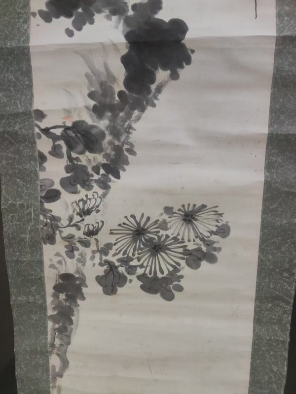 古玩字畫晚清民國花卉拍賣，當前價格10元