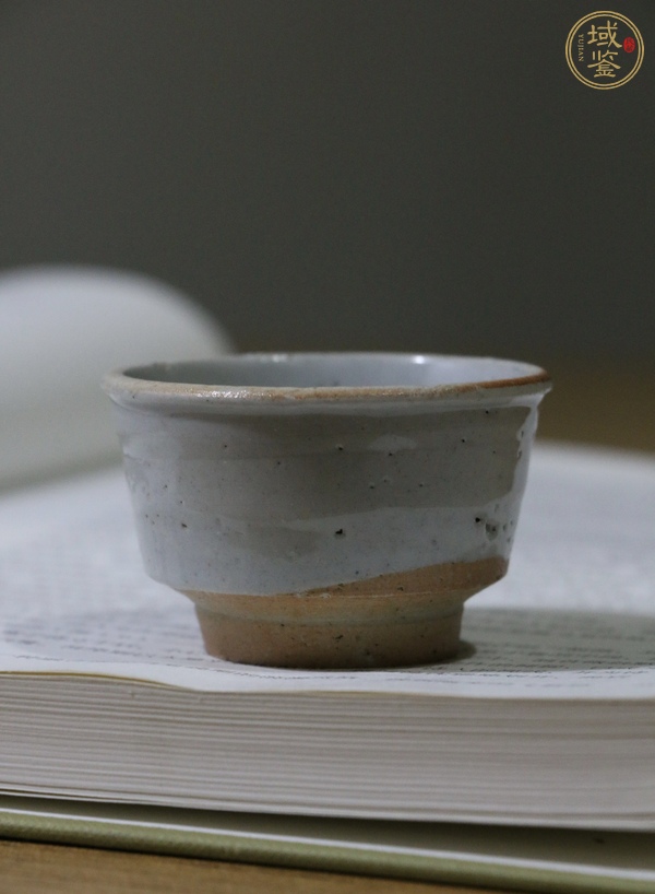 古玩陶瓷青白釉杯真品鑒賞圖