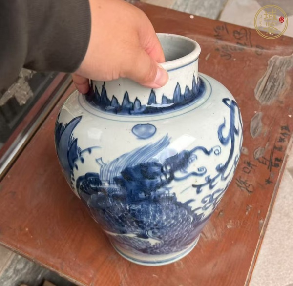 古玩青花罐真品鑒賞圖