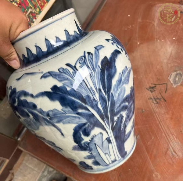 古玩陶瓷青花罐真品鑒賞圖