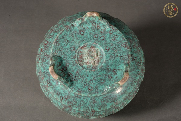 古玩陶瓷爐鈞釉香爐真品鑒賞圖