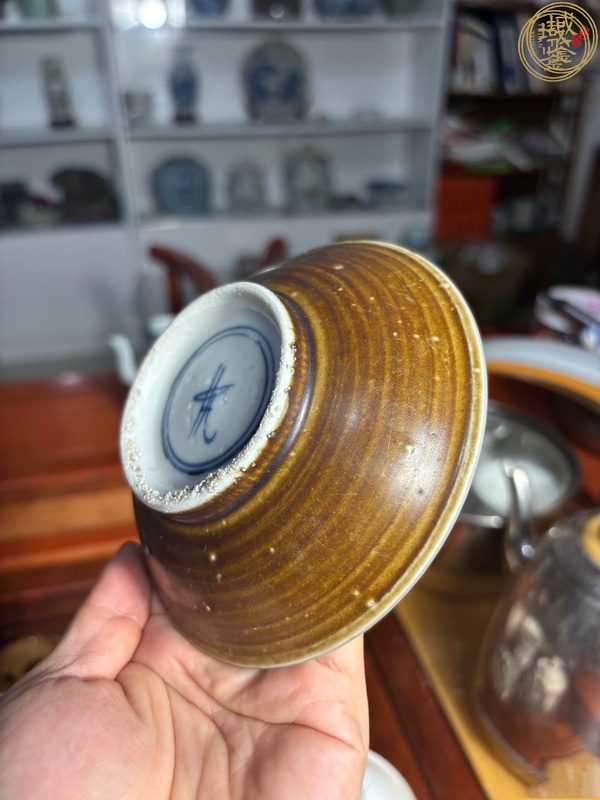古玩陶瓷清康熙 青花折枝梅花紋盤（海撈）真品鑒賞圖