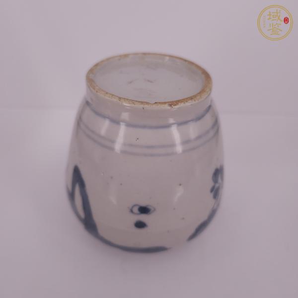 古玩陶瓷青花罐真品鑒賞圖