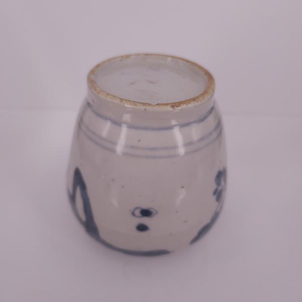 古玩陶瓷青花罐拍賣，當(dāng)前價格600元