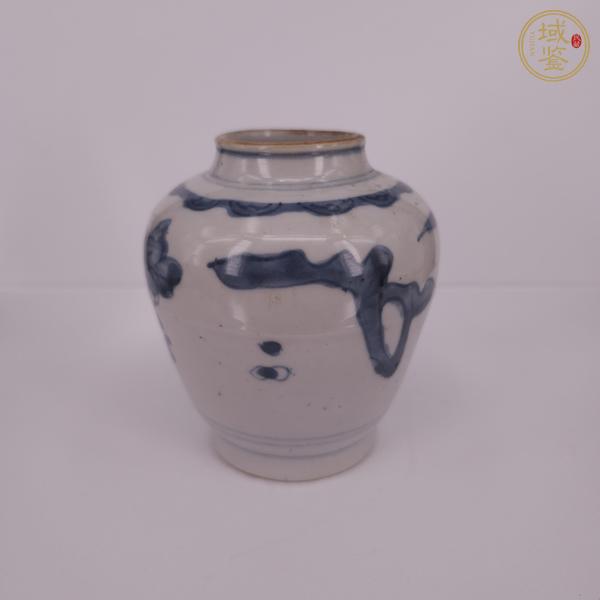 古玩陶瓷青花罐真品鑒賞圖