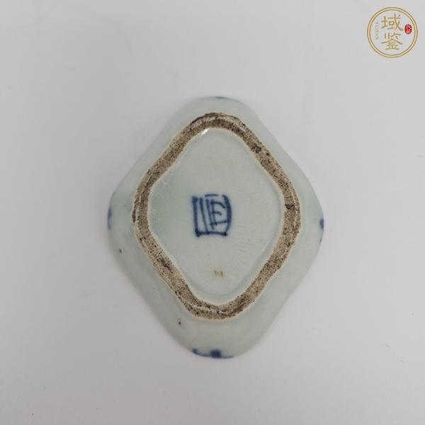 古玩陶瓷青花盤真品鑒賞圖