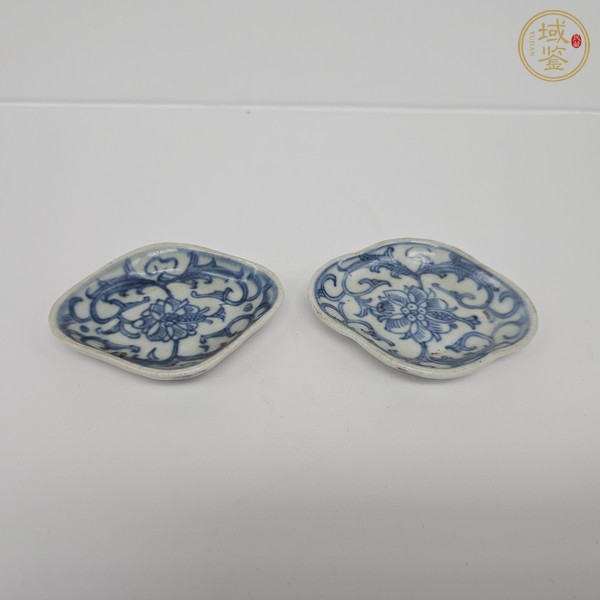 古玩青花盤真品鑒賞圖