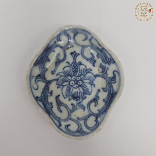 古玩陶瓷青花盤真品鑒賞圖