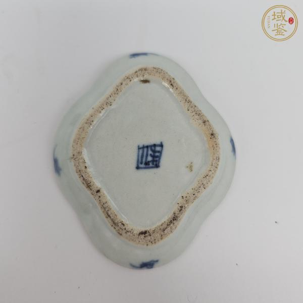 古玩陶瓷青花盤真品鑒賞圖
