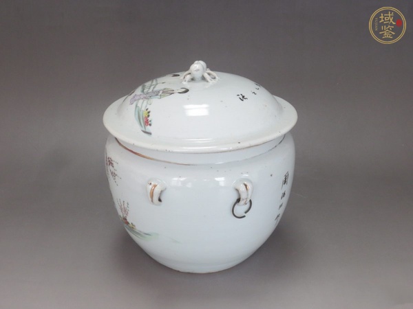 古玩陶瓷四系粥罐真品鑒賞圖