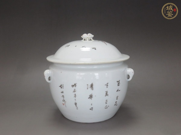 古玩陶瓷四系粥罐真品鑒賞圖