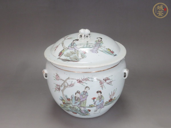 古玩陶瓷四系粥罐真品鑒賞圖