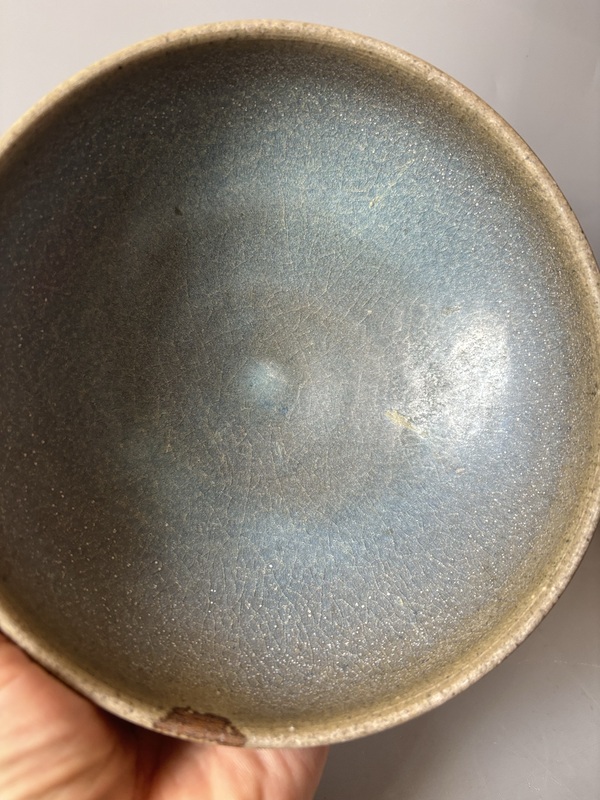 古玩陶瓷金元鈞窯大碗拍賣，當前價格3800元