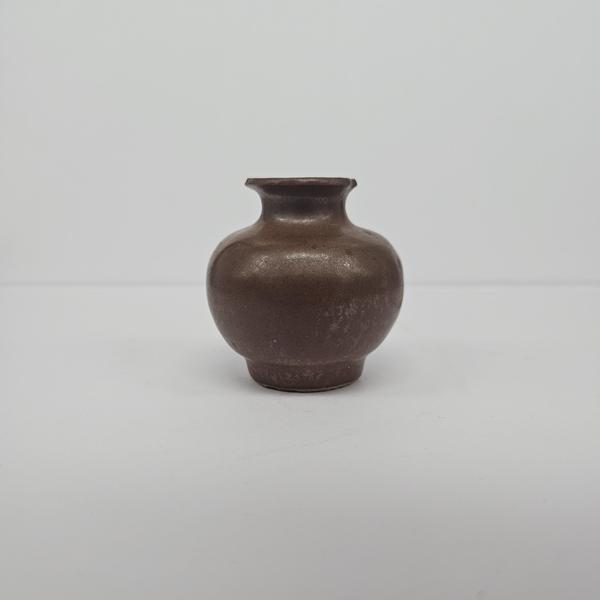 古玩陶瓷紫金釉/醬釉小罐拍賣，當前價格600元