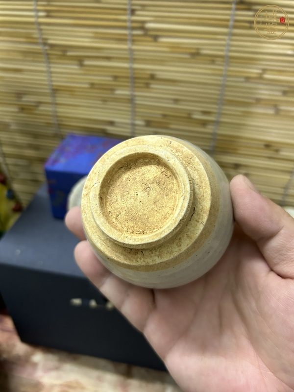 古玩陶瓷青白釉蓋罐真品鑒賞圖