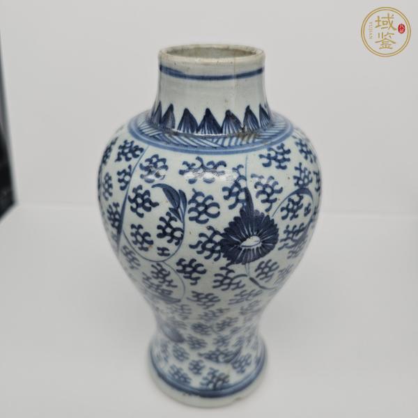 古玩陶瓷青花瓶真品鑒賞圖