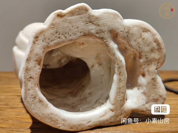 古玩陶瓷德化窯觀音塑像真品鑒賞圖
