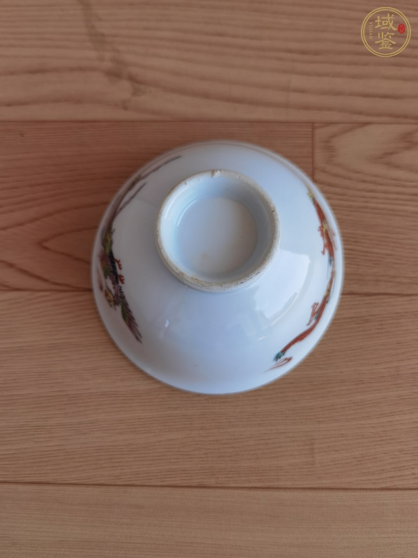 古玩陶瓷龍鳳紋杯真品鑒賞圖