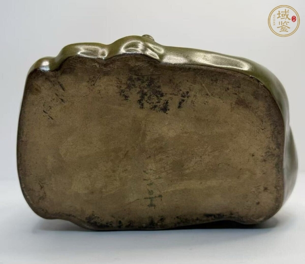 古玩陶瓷茶葉末釉彌勒佛真品鑒賞圖