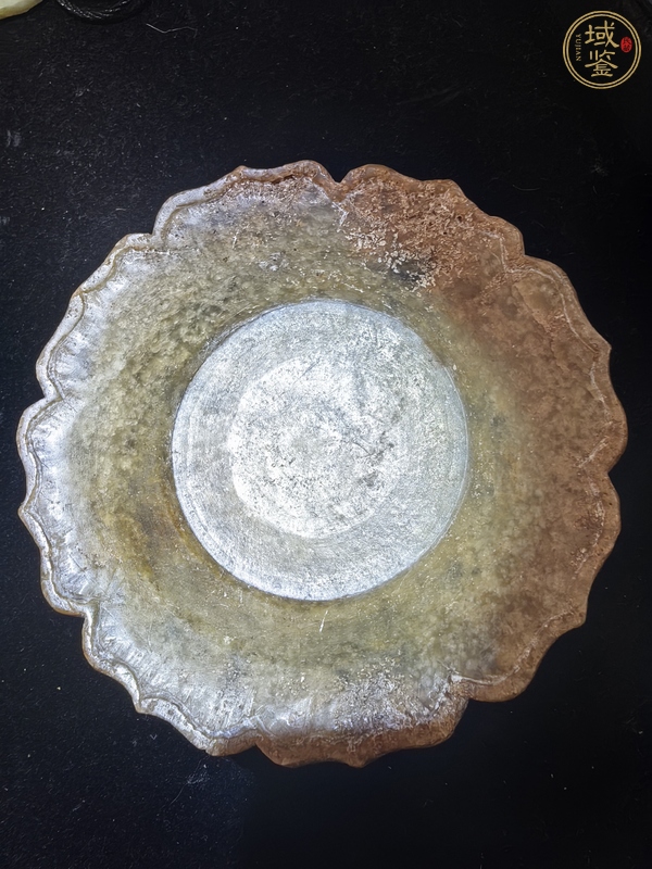 古玩玉器仿古玉盤真品鑒賞圖