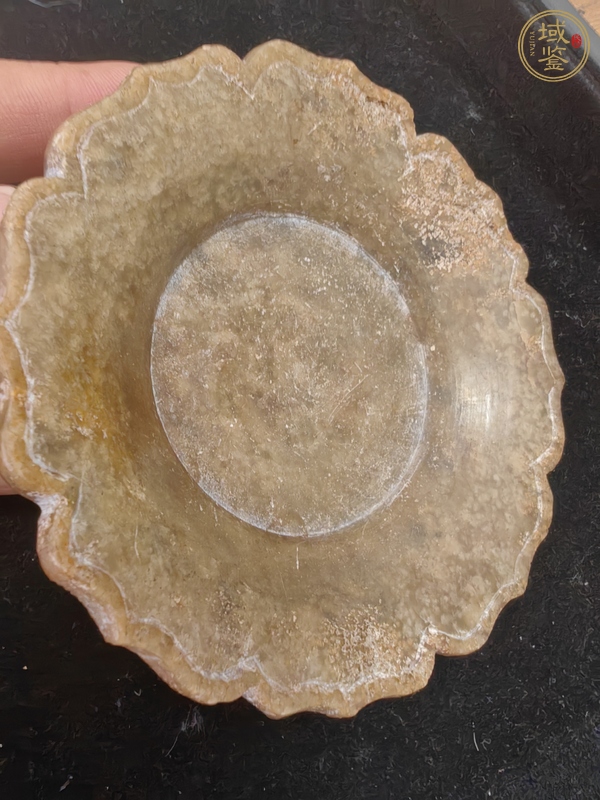 古玩玉器仿古玉盤真品鑒賞圖