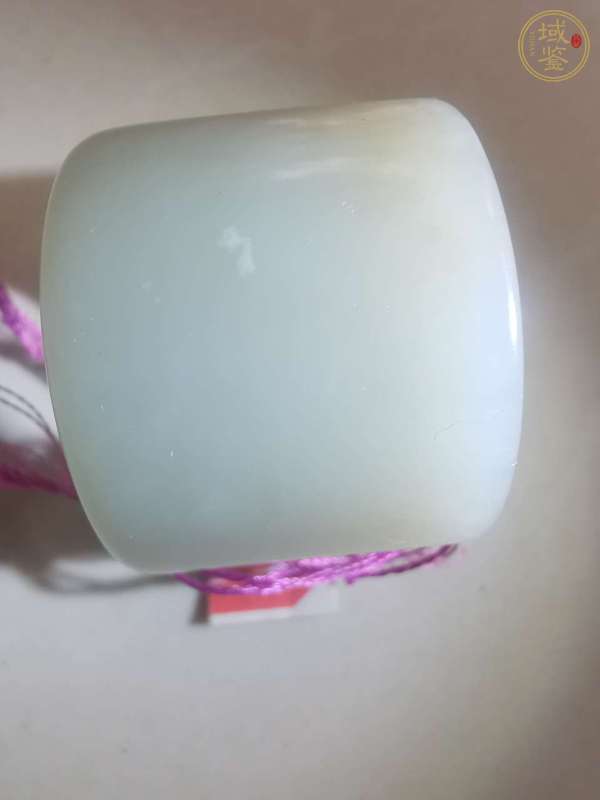 古玩玉器和田玉扳指真品鑒賞圖