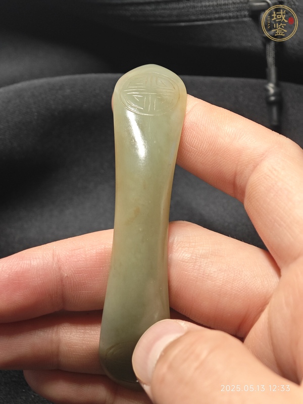 古玩玉器和田玉發(fā)簪真品鑒賞圖